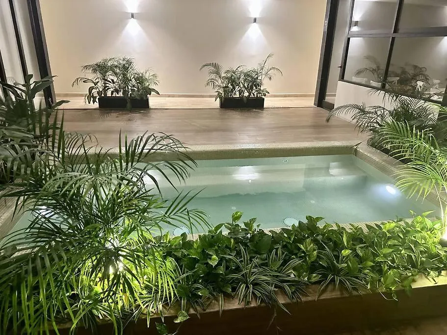 2 Beds Pool View Modern Apt/Parking, Gym, Rooftop - 405 Musa Playa del Carmen Appartement