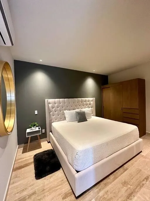 2 Beds Pool View Modern Apt/Parking, Gym, Rooftop - 405 Musa Playa del Carmen Appartement