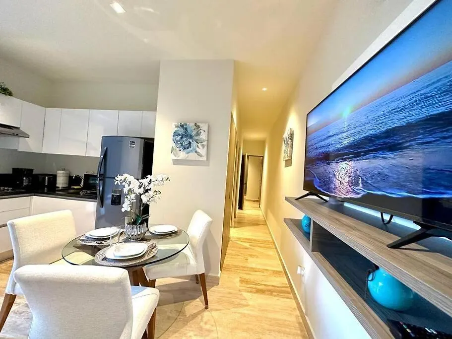 Appartement 2 Beds Pool View Modern Apt/Parking, Gym, Rooftop - 405 Musa Playa del Carmen Mexique