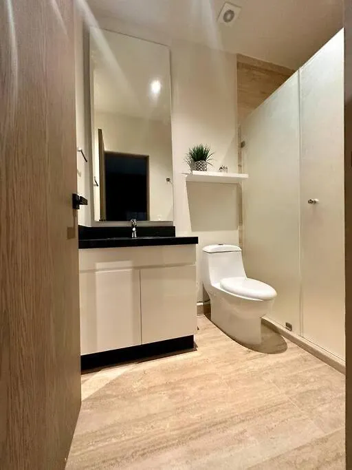 2 Beds Pool View Modern Apt/Parking, Gym, Rooftop - 405 Musa Playa del Carmen Appartement