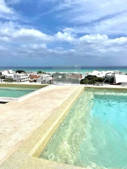2 Beds Pool View Modern Apt/Parking, Gym, Rooftop - 405 Musa Playa del Carmen Mexique