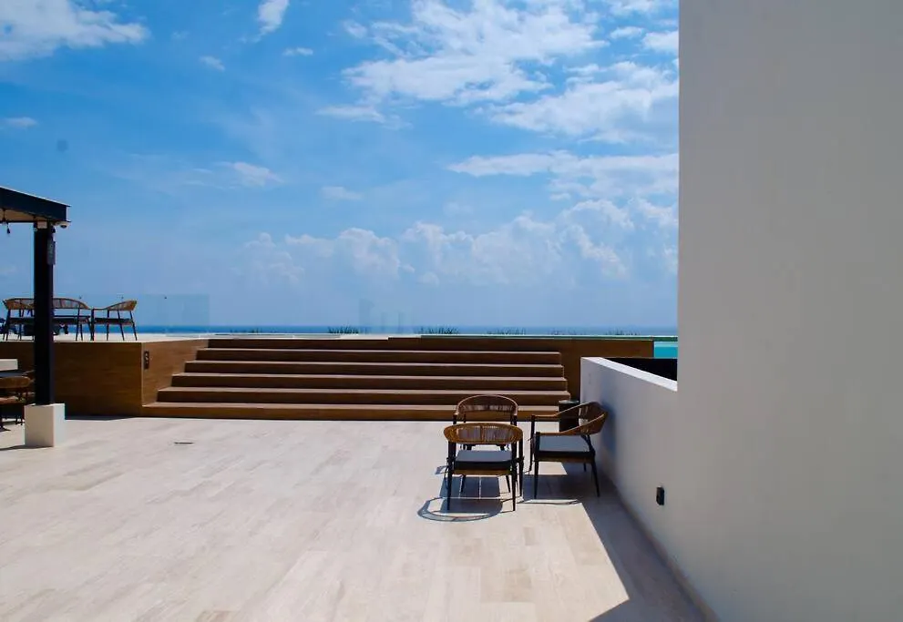 2 Beds Pool View Modern Apt/Parking, Gym, Rooftop - 405 Musa Playa del Carmen Appartement
