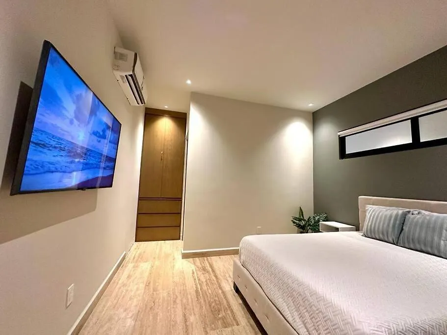 2 Beds Pool View Modern Apt/Parking, Gym, Rooftop - 405 Musa Playa del Carmen Mexique