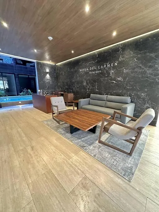 2 Beds Pool View Modern Apt/Parking, Gym, Rooftop - 405 Musa Playa del Carmen