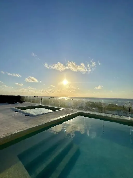 Appartement 2 Beds Pool View Modern Apt/Parking, Gym, Rooftop - 405 Musa Playa del Carmen