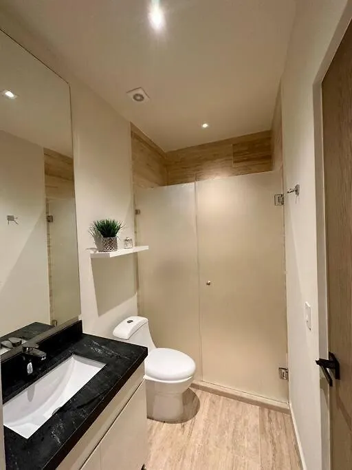 2 Beds Pool View Modern Apt/Parking, Gym, Rooftop - 405 Musa Playa del Carmen