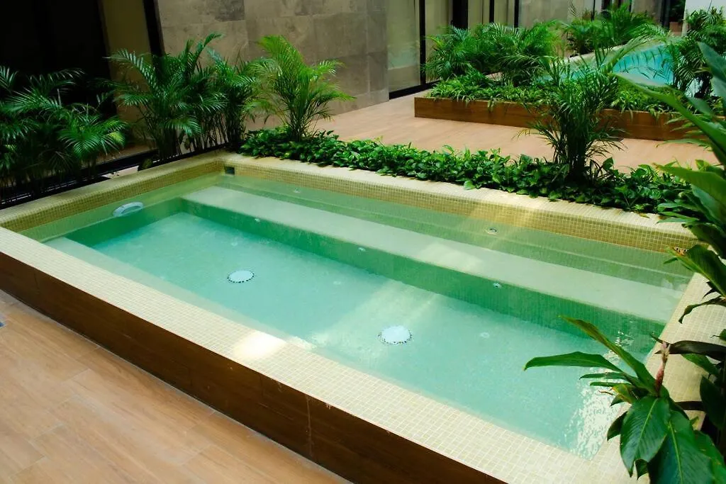 Appartement 2 Beds Pool View Modern Apt/Parking, Gym, Rooftop - 405 Musa Playa del Carmen