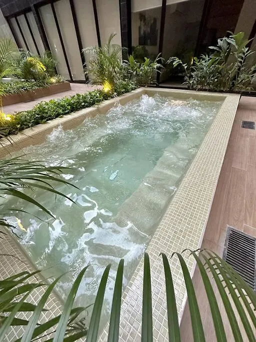 2 Beds Pool View Modern Apt/Parking, Gym, Rooftop - 405 Musa Playa del Carmen 0*,  Mexique